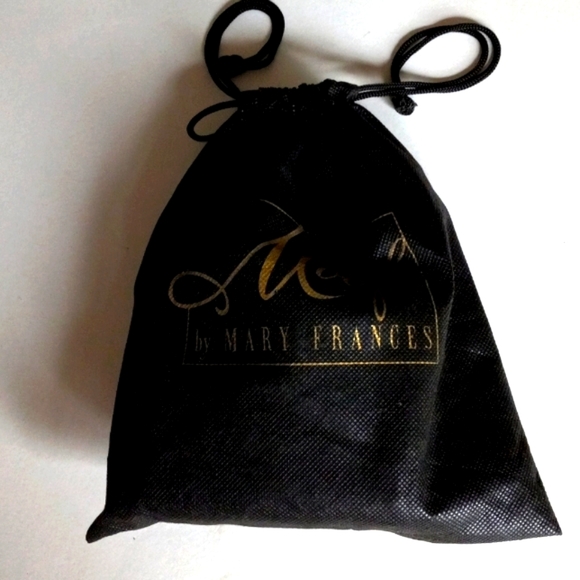 MARY FRANCES EVENING MID SMALL HANDLE  HANDBAG COLLECTIBLE Regency Core - Picture 14 of 14